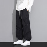 新款春男士卫裤工装休闲裤男束口百搭宽松长裤Q29175-特P35，男装休闲裤，星座610（原A335）