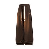 男士休闲裤秋季2026新款垂感阔腿裤潮牌宽松运动裤Q29155-特P35，女装休闲裤，星座610（原A335）