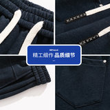 休闲长裤男2026春季美式潮牌运动裤百搭宽松直筒裤Q29177-P45，女装休闲裤，星座610（原A335）