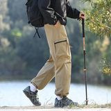 工装裤子男春夏伞兵机能美式登山束脚休闲冲锋裤K9965-P40特，男装休闲裤，电商A335