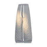 加绒加厚菱格纹休闲裤男冬季保暖直筒宽松通勤棉裤JR29183-P40，男装棉衣，星座610（原A335）