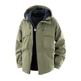 美式冲锋衣外套男款秋季2025新款户外口袋工装夹克上衣Q5576-P75，男装夹克，星座610（原A335）