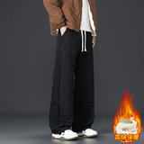 棉裤男冬季加绒加厚防寒休闲裤子宽松保暖滑雪长裤JR29185-P40，男装棉衣，星座610（原A335）