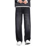 春季牛仔裤男美式阔腿裤2026年新款潮牌复古宽松直筒裤K6670-P52，男装牛仔裤，星座610（原A335）