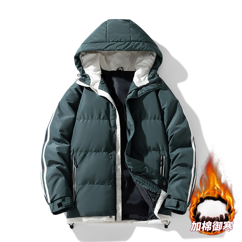 三防面料连帽棉服男冬季新款加厚外套服棉袄外套棉衣M5811-P70,男装棉衣,星座610（原A335）