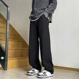 港风秋冬新款宽松直筒牛仔裤男士时尚潮牌拖地阔腿裤子TS112-P45，男装牛仔裤，星座610（原A335）