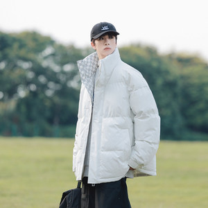 三防面料美式冬加厚面包服痞帅高级感宽松休闲袄子外套男M666-P75，女装短外套，星座610（原A335）