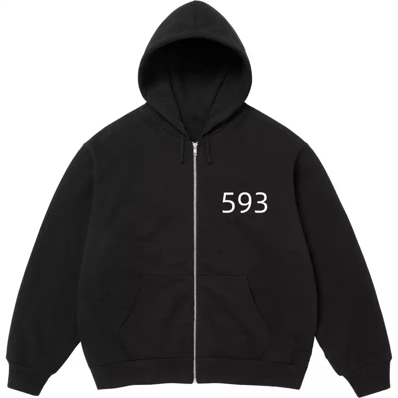 24FW ARC THERMAL LINED ZIP UP HOODED 内里双层连帽卫衣 黑  灰 红 宝蓝  S M L XL