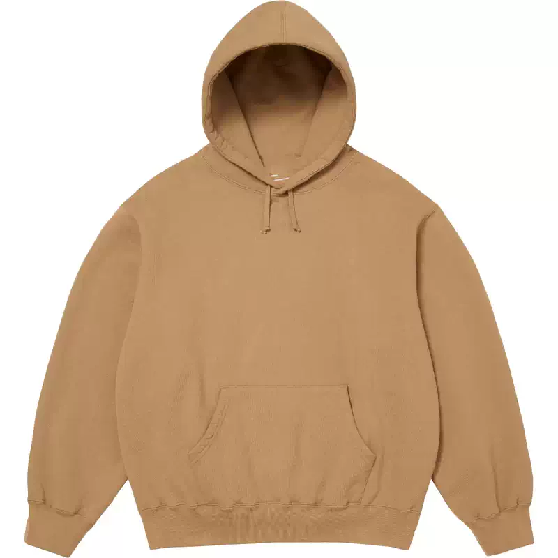 22FW Satin Appliqué Hooded Sweatshirt 连帽卫衣 黑 花灰 宝蓝 大红 绿 天蓝 浅紫色 卡其 S M L XL