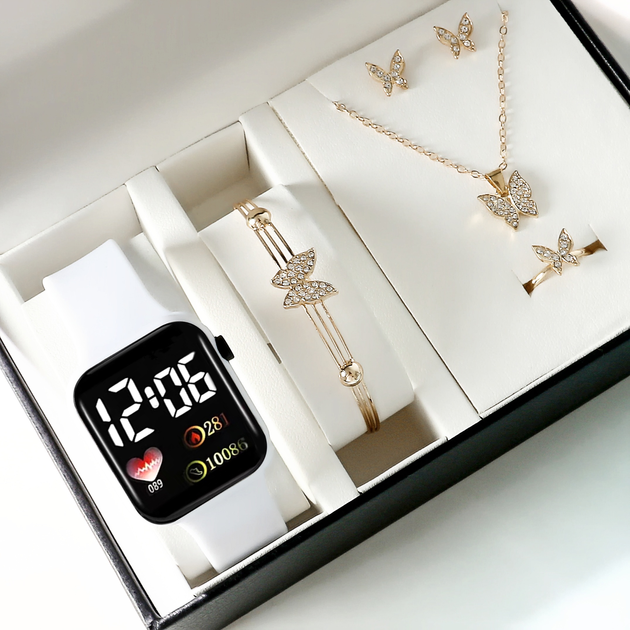 新款手链套装镶钻长方形女士套装