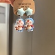 沐琪手作日韩卡通多啦A梦动漫耳环童趣时尚 耳饰无洞耳夹