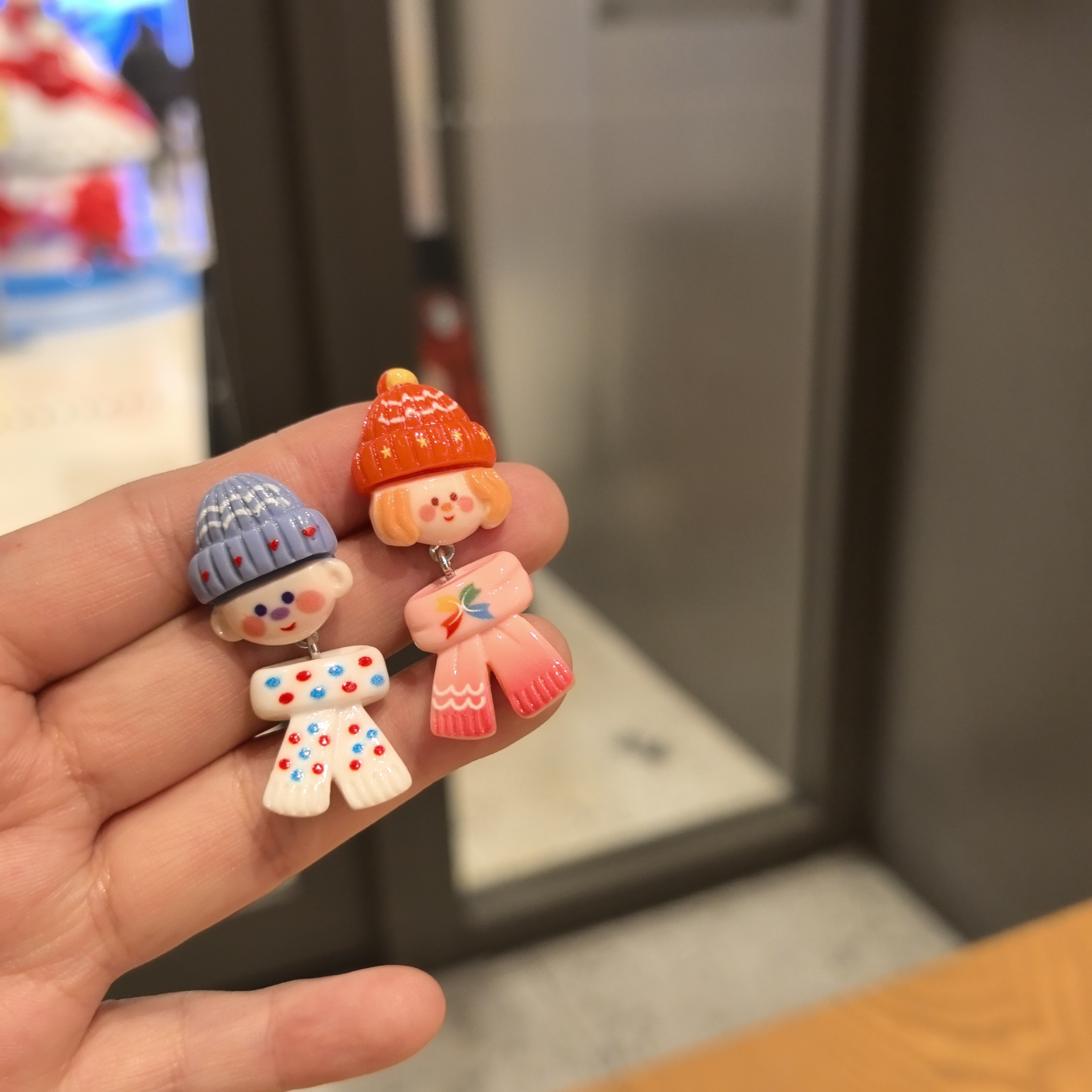 马年新品日韩可爱原创设计个性卡通耳饰耳环女孩围巾创意耳钉耳夹,饰品/流行首饰/时尚饰品新,耳环,淘宝优惠券,粉丝福利购,淘宝优惠卷