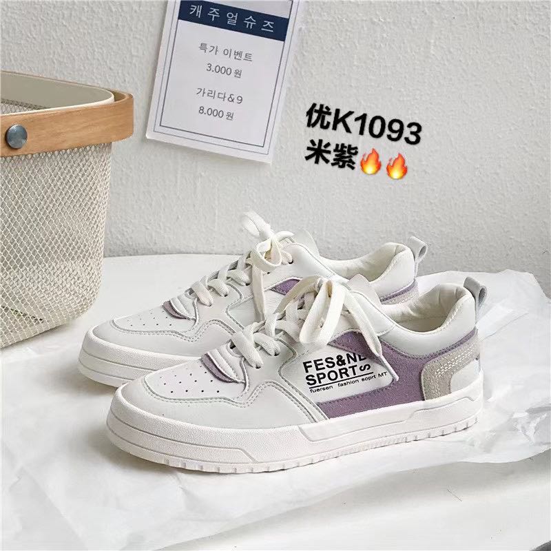 Little white shoes, new women's shoes, spring sports and leisure shoes, versatile fashionable board shoes