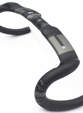 正品SUPERLOGIC碳纤维公路车弯把自行车跑车把UD灰标经典破风弯把