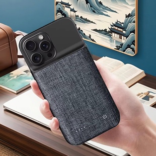 适用苹果15背夹电池14pro无线13promax充电宝12pro手机壳11电源薄