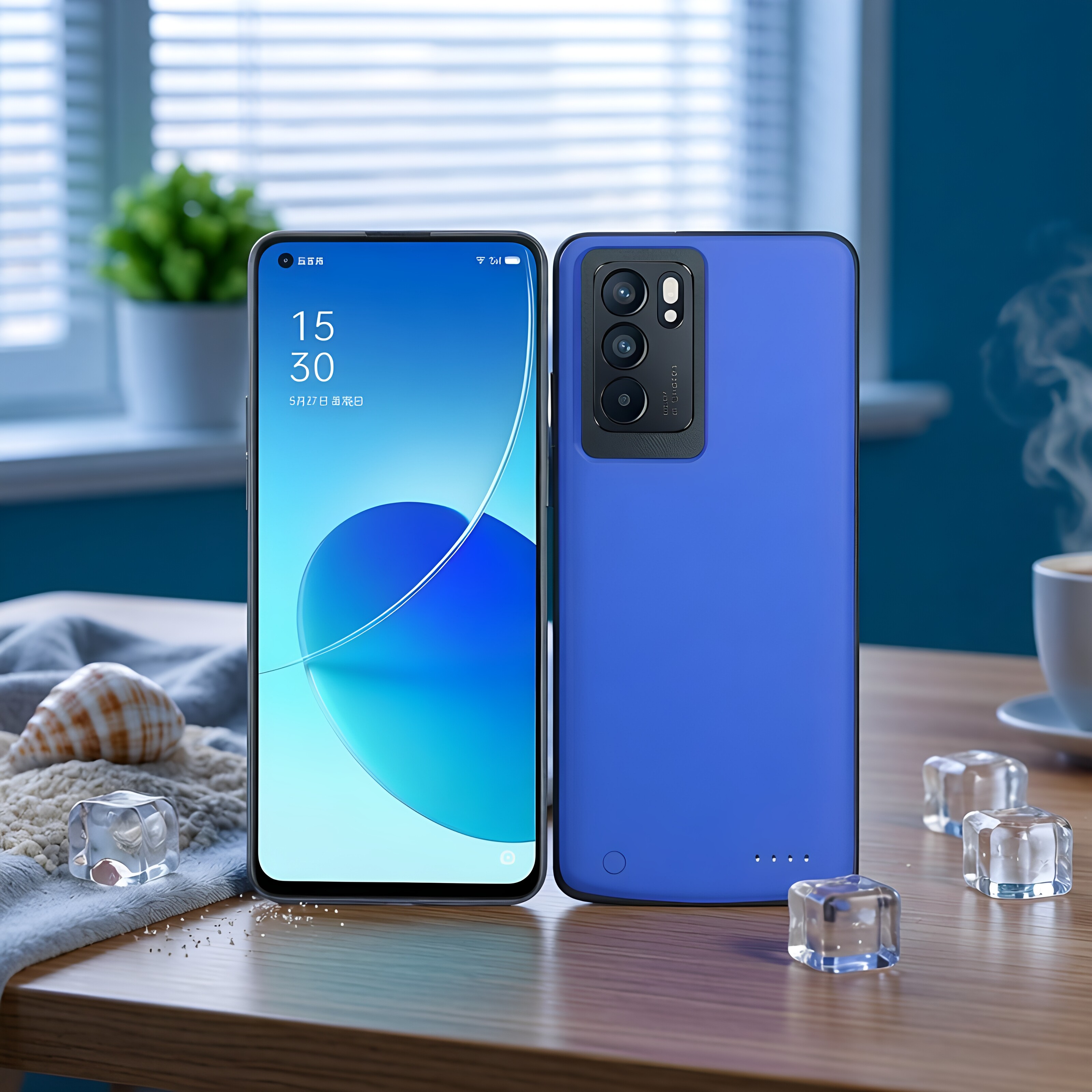 适用oppo reno6背夹式电池无线充电宝Reno6pro+便携专用电源