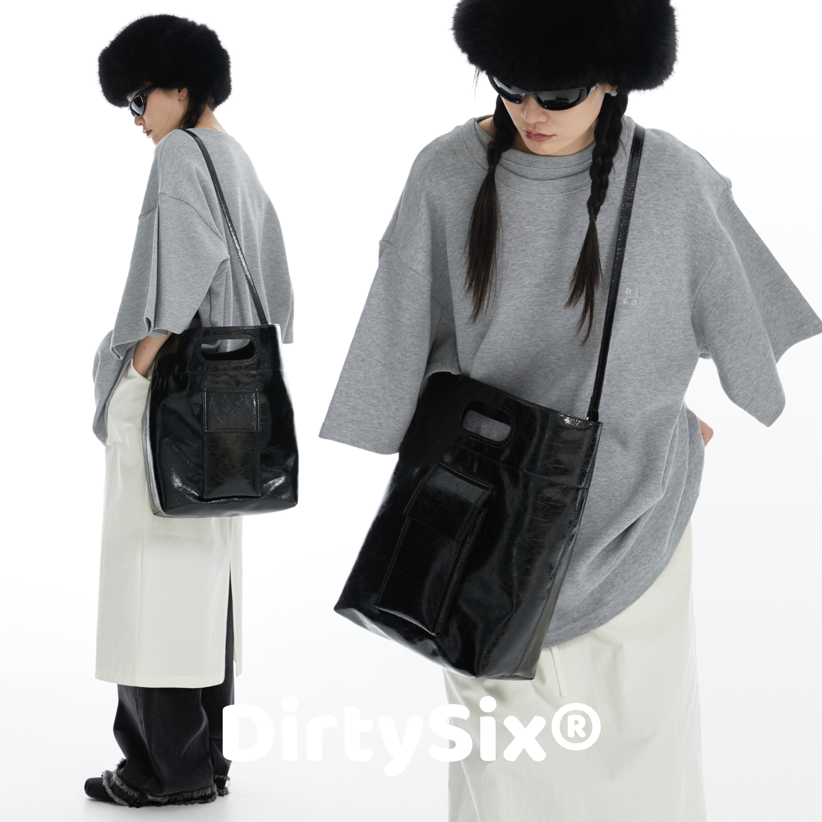 DirtySix原创信封马丁包托特包