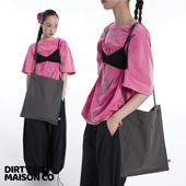 大容量 DirtySix 尼龙环保袋 tote 细肩带 原创 moma