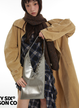 DirtySix trotro三角包 蒸汽波朋克 原创 牛皮单肩包