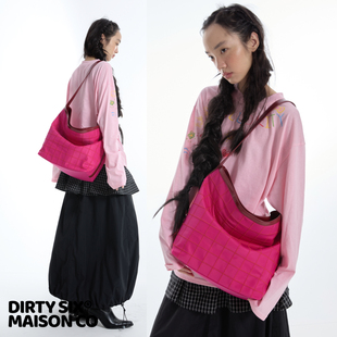 绣格设计 尼尼大兜 尼龙大容量单肩斜挎包 2025AW DirtySix