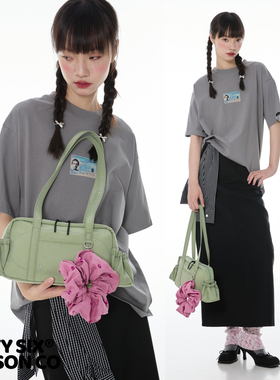 DirtySix 2025SS 原创 哈尼小法棍 轻量尼龙 腋下法棍包