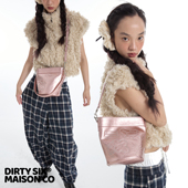 小米钉 DirtySix 牛皮水桶包 嘭嘭弗朗小花桶 FAFA 2025AW 原创