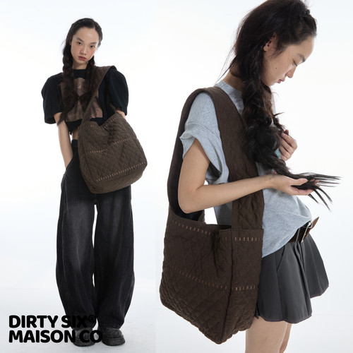 DirtySix核桃鞑鞑包夹棉方包