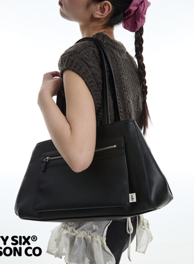 DirtySix 原创 米兰达女士 Office Siren 软皮托特公文包