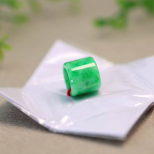 然A货翡翠路路通转运珠吊坠