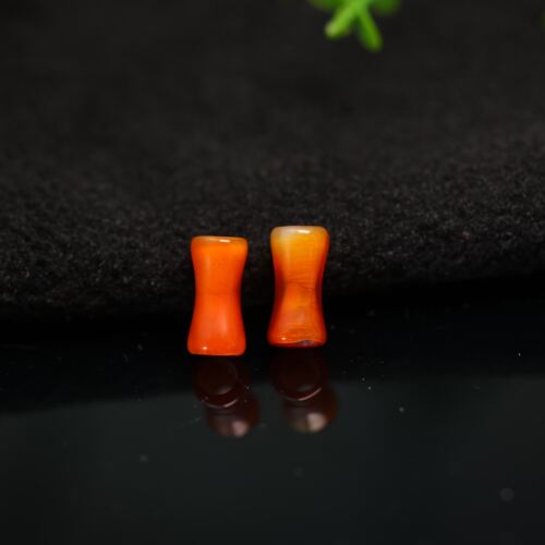 天然玛瑙路路通桶珠管柱