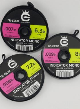 飞钓目印线美国cortland进口飞蝇前导indicator mono天展配线正品