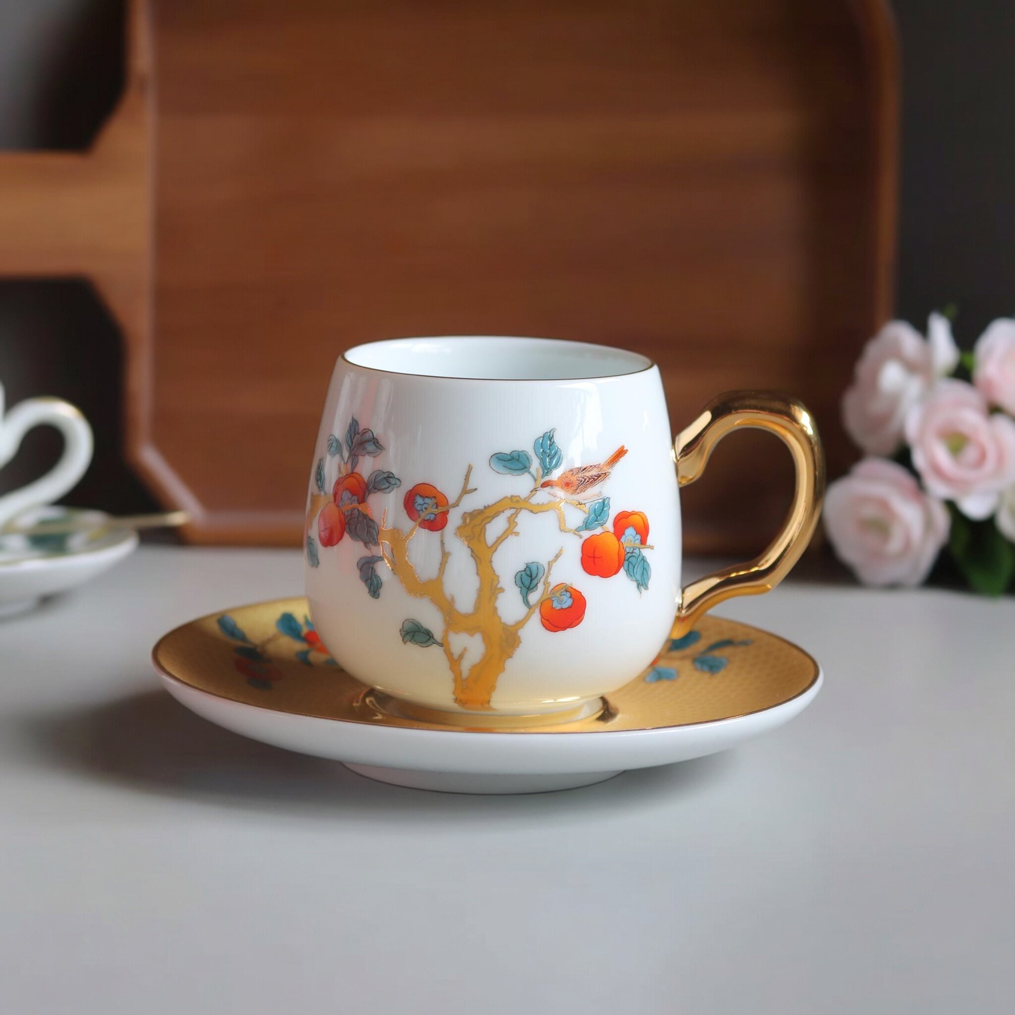下午茶咖啡杯陶瓷杯子