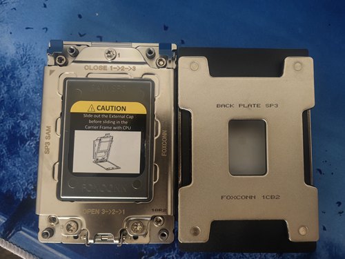原装FOXCONN 富士康 SP3 SOCKET LGA4094 CPU保护底座 支架整套