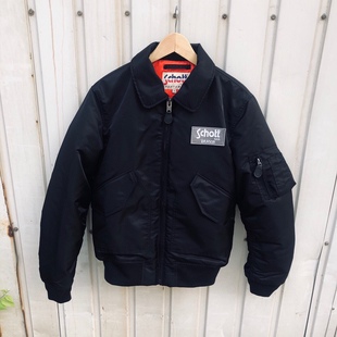 45PVanson联名schott飞行夹克 杜邦户外三防耐磨型棉服 G04胸标款