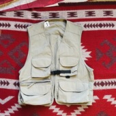 日单钓鱼马甲多口袋超轻无袖 坎肩户外通勤背心 速干面料工厂样衣M