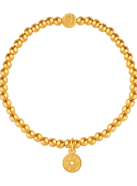 【新品】老庙黄金聚财护佑弹力