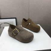 中跟内增高圆头休闲百搭日常勃肯鞋 品牌撤柜女鞋 时尚 冬季 2025新款