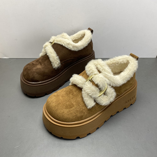 厚底松糕底保暖勃肯鞋