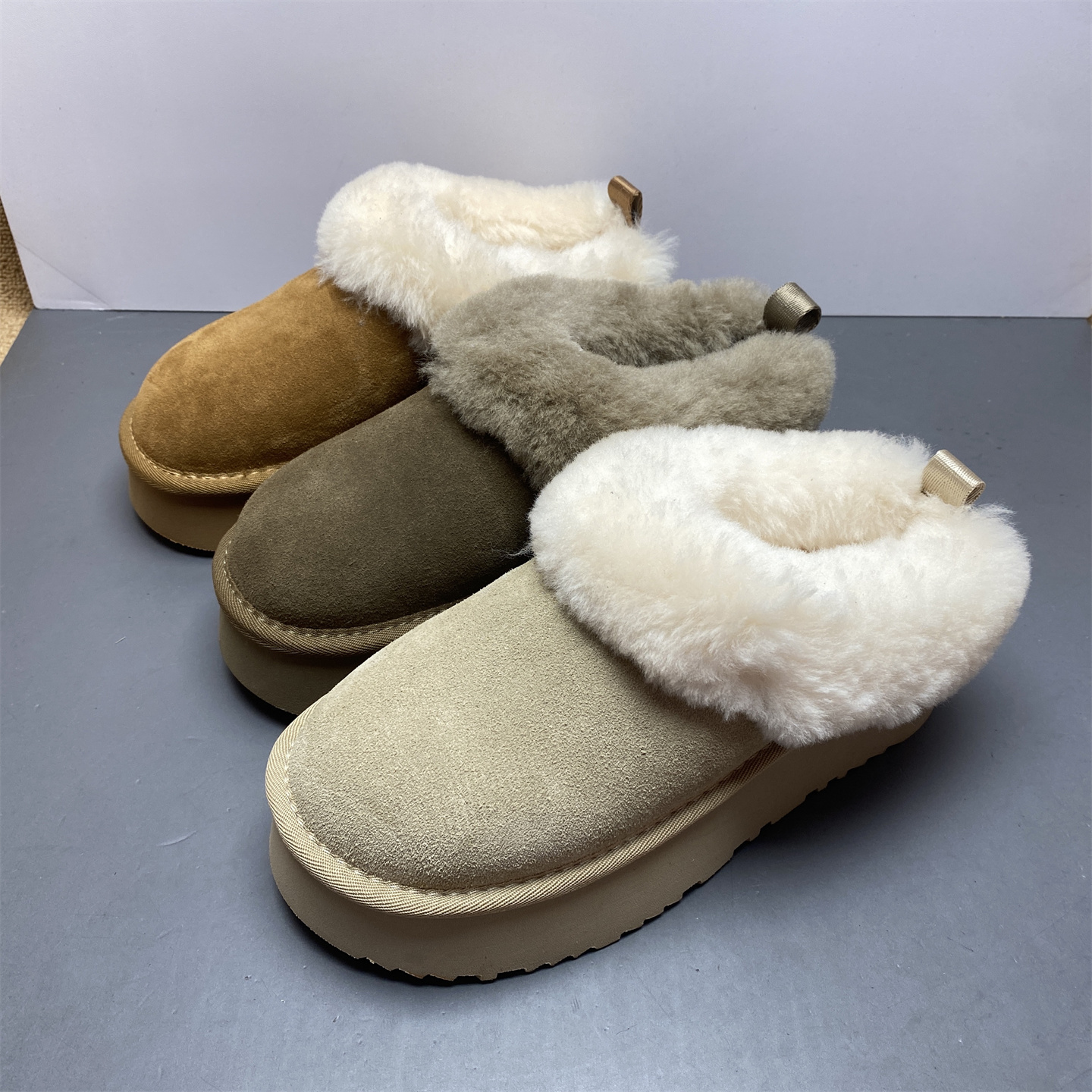 加厚保暖松糕底休闲雪地靴