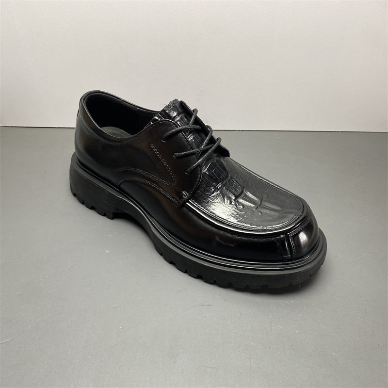 断码真皮男鞋2025年新款男夏款头层牛皮系带圆头低跟英伦风皮鞋男,流行男鞋,正装皮鞋,淘宝优惠券,粉丝福利购,淘宝优惠卷