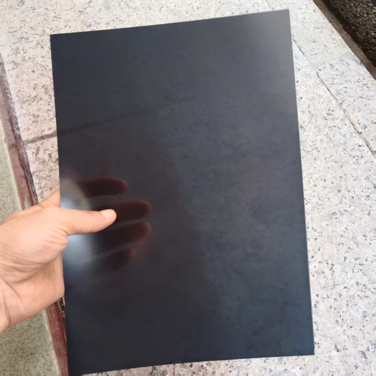 PC黑茶色半透镜片视窗塑料镜片