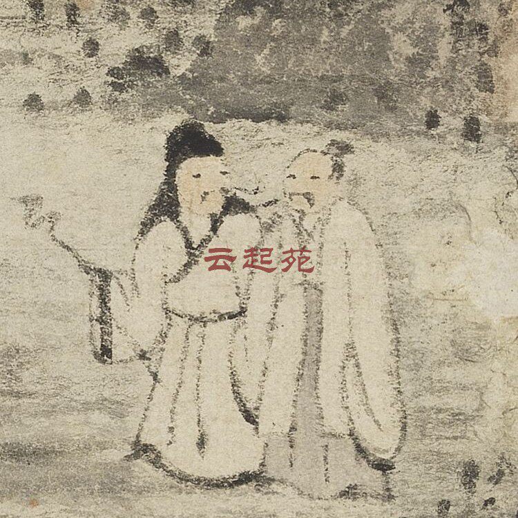 元王蒙画荆溪湿翠Z高清电子图片280M装饰宣传素材