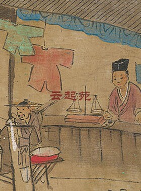 明仇英南都繁会图卷新版高清电子图片JPGTIF458M装饰宣传素材