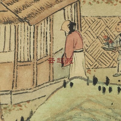 明陆治画丹林翠嶂Z高清电子图片229M装饰宣传素材