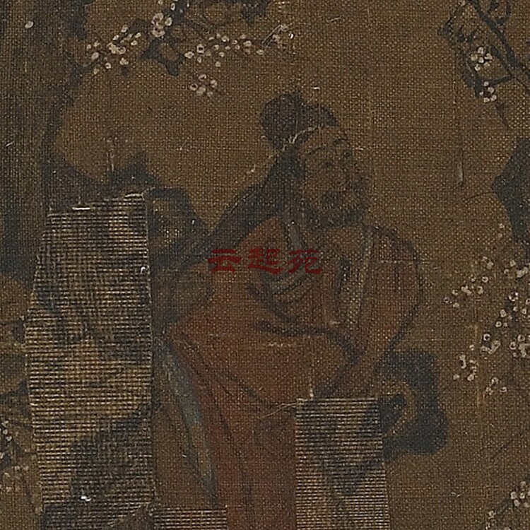 宋马远访古求道图F高清电子图片166M装饰宣传素材