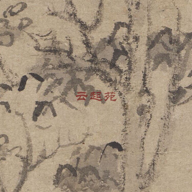 元倪瓒紫芝山房图Z高清电子图片182M装饰宣传素材