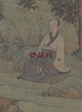 宋萧照丹林诗意图Y高清电子图片167M装饰宣传素材