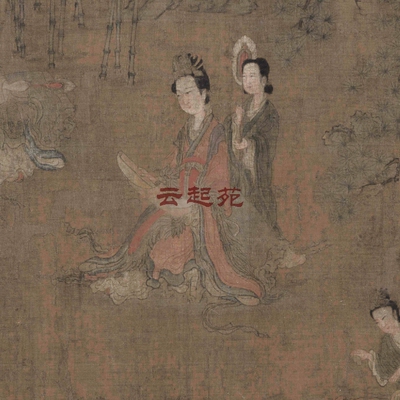 五代阮郜阆苑女X图J高清电子图片870M装饰宣传素材