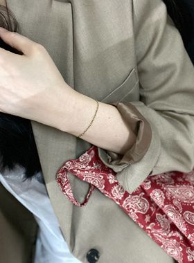 手工编织脚链手链端午五彩绳