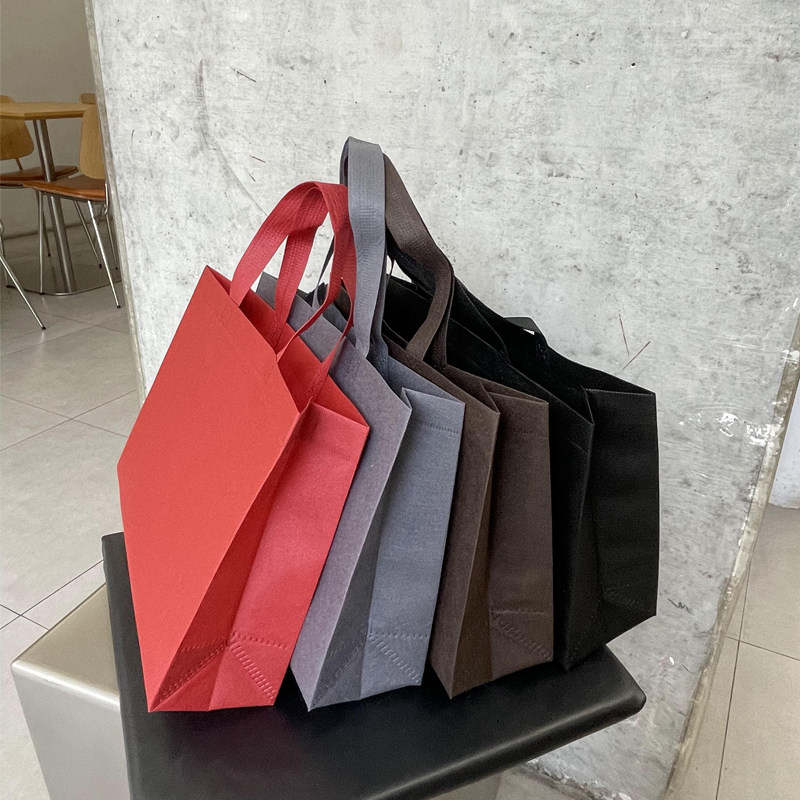 诚信无纺布手提袋有侧有底可定制